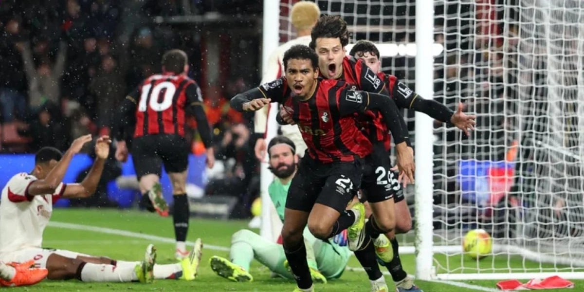 Bournemouth-Raih-Kemenangan-Dramatis-atas-Liverpool-di-Vitality-Stadium